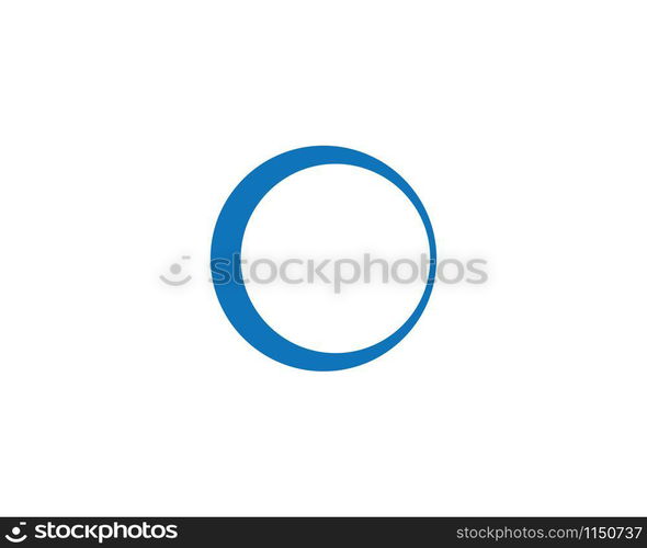 Abstract circle logo template vector design