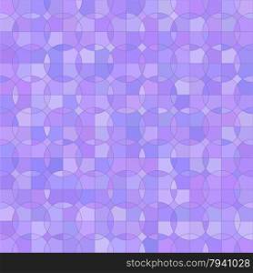 Abstract Circle Purple Background. Abstract Ornamental Purple Pattern.. Purple Background