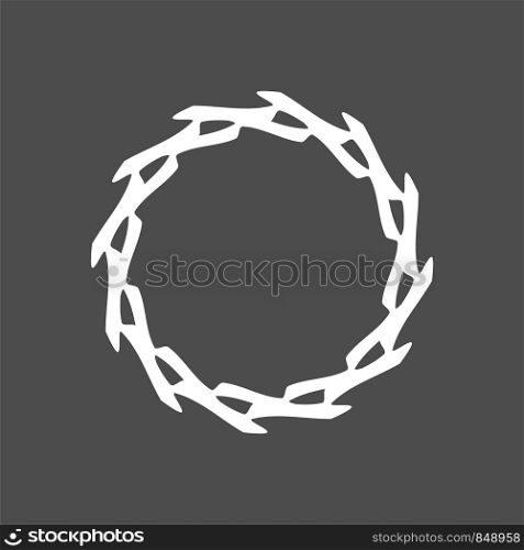 Abstract Circle Ring Ornamental Logo Template Illustration Design. Vector EPS 10.