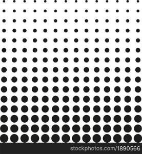 Abstract circles dots pattern. Vector illustration.