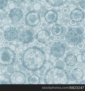 Abstract circles seamless pattern. Decorative retro bright plain background. Endless fabric decoration design template. Vector illustration.
