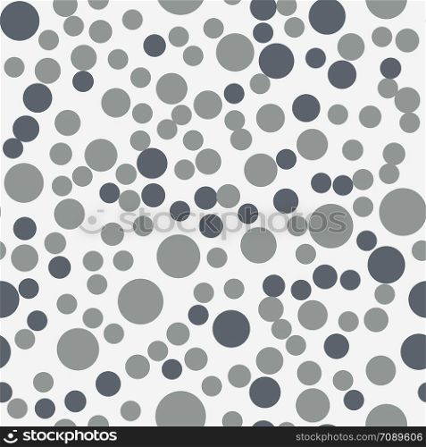Abstract circles seamless pattern. Minimalistic elements wallpaper. Simple background. Vector illustration. Abstract simple circles seamless pattern. Minimalistic elements wallpaper.