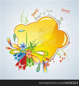 Abstract cloud background