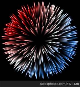 Abstract color design with a burst. vector. Vector color design with a burst. Holiday fireworks