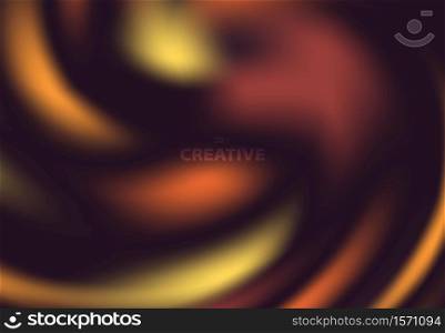 Abstract color splash design of autumn tone artwork cover background. Use for ad, poster, artwork, template design, print. illustration vector eps10