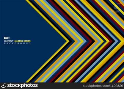 Abstract color trendy design of triangle pattern cover artwork background. Use for ad, poster, artwork, template design. illustration vector eps10