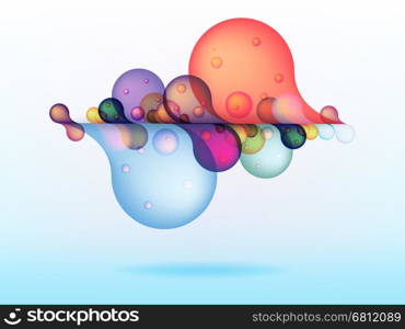 Abstract colored background with copyspace. + EPS10 vector file