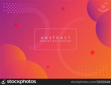 Abstract colorful background circle shape art design halftone modern style. vector illustration