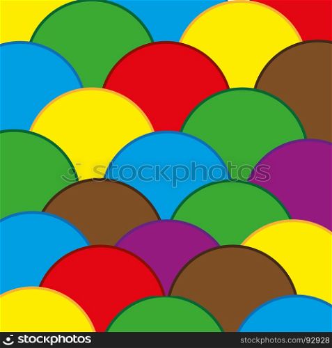 Abstract colorful background. Colorful abstract background from figures.Vector background from figures