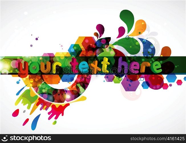 abstract colorful background vector illustration