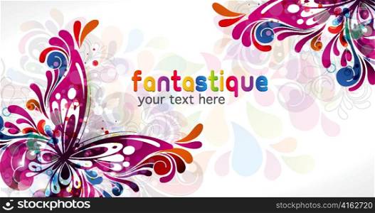 abstract colorful background vector illustration