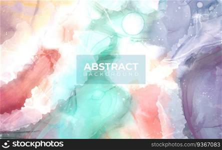 Abstract colorful background, wallpaper. Mixing acrylic paints. Modern art. Paint marble texture. Alcohol ink colors translucent