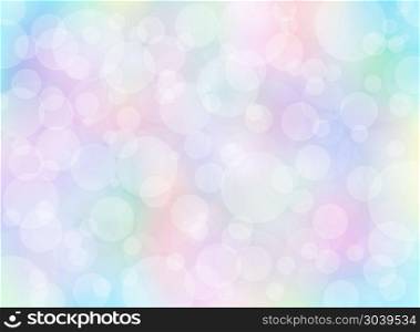 Abstract colorful blurred background with bokeh. You can for use Template, brochure, print, leaflet, banner, website. Vector illustration. Abstract colorful blurred background with bokeh.