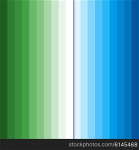 Abstract colorful business background, blue and green colors, modern stylish striped vector texture for your cover design.