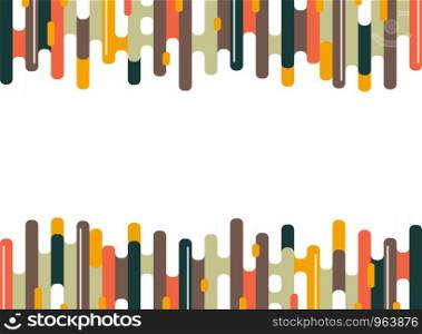 Abstract colorful dash stripe lines pattern of minimal background. Modern design for artwork, ad, poster, web, book, print. illustration vector eps10