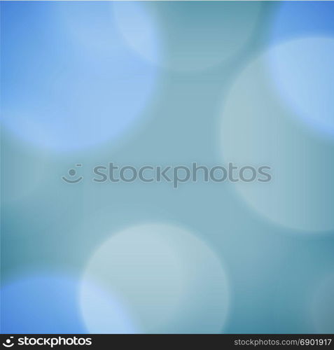 Abstract colorful defocused lights bokeh background. Vector illustration.