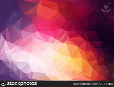 Abstract colorful Geometric Background for Design