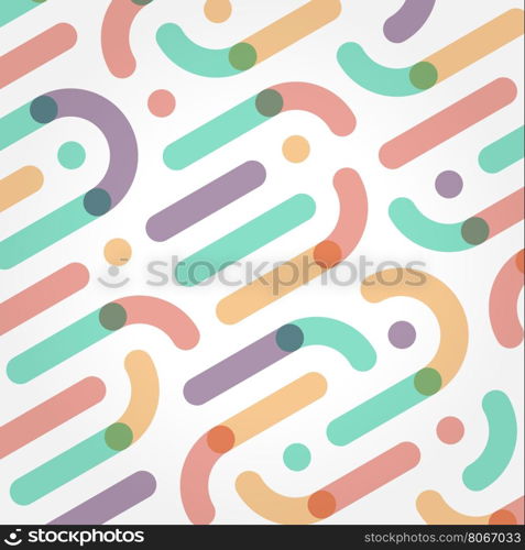 Abstract colorful geometric background pattern. Vector illustration.