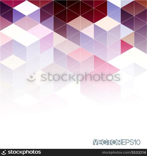 Abstract colorful geometric background. Vector illustration EPS 10