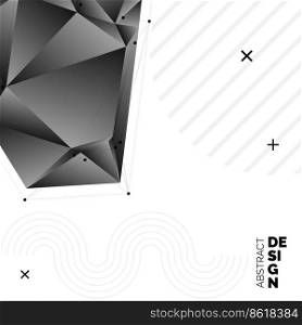 Abstract colorful geometric isometric background. can be used for wallpaper. template. poster. backdrop. book cover. brochure. leaflet. flyer. vector illustration Vector Illustration