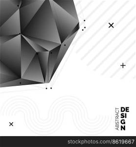 Abstract colorful geometric isometric background. can be used for wallpaper. template. poster. backdrop. book cover. brochure. leaflet. flyer. vector illustration Vector Illustration
