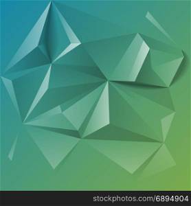 Abstract colorful geometric low poly background. Vector illustration.
