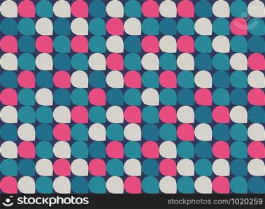 Abstract colorful geometric pattern minimal background. Vector illustration
