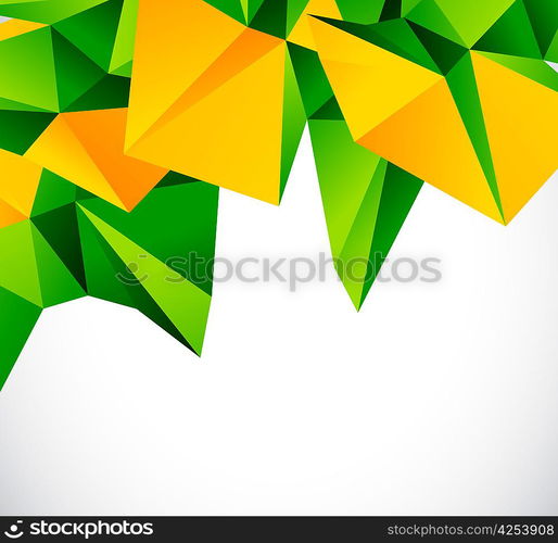 Abstract colorful geometric vector background