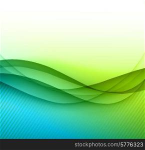 Abstract colorful green amd blue vector background. Abstract colorful vector background