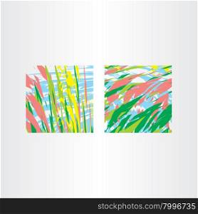 abstract colorful grunge vector background design
