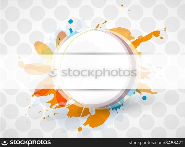 Abstract colorful grungy background