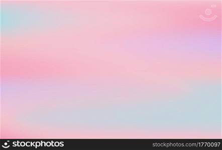 abstract Colorful holographic Gradient background. Holographic light iridescent Spectrum Foil. Pastel neon rainbow. Ultraviolet Template and banner for presentation. Cover to web design. vector EPS10