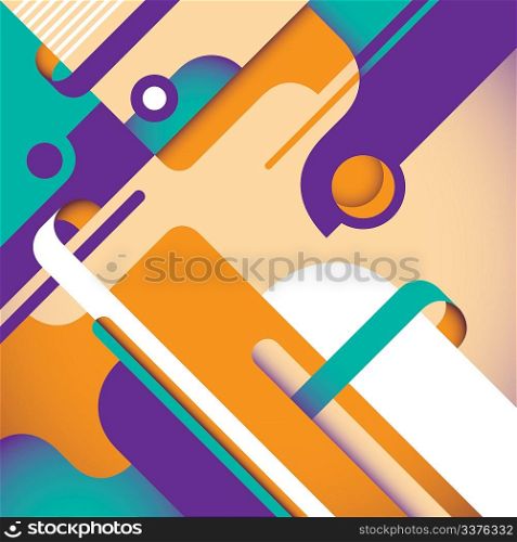 Abstract colorful illustration