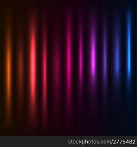 Abstract colorful light columns vector background. Eps10 file.