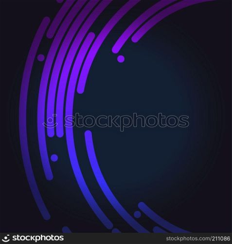 Abstract colorful line background vector