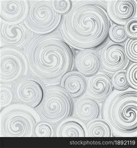 Abstract colorful lines on grey background. Vector illustration