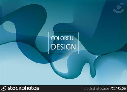 Abstract colorful moving background. Design Template for poster and cover. Vector Illustration.. Abstract colorful background. Vector Illustration. Design Template.