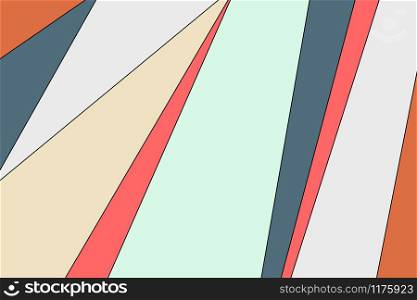 Abstract colorful pastel of minimal decoration background. Decorate for ad, presentation, template design, print, artwork. illustration vector eps10