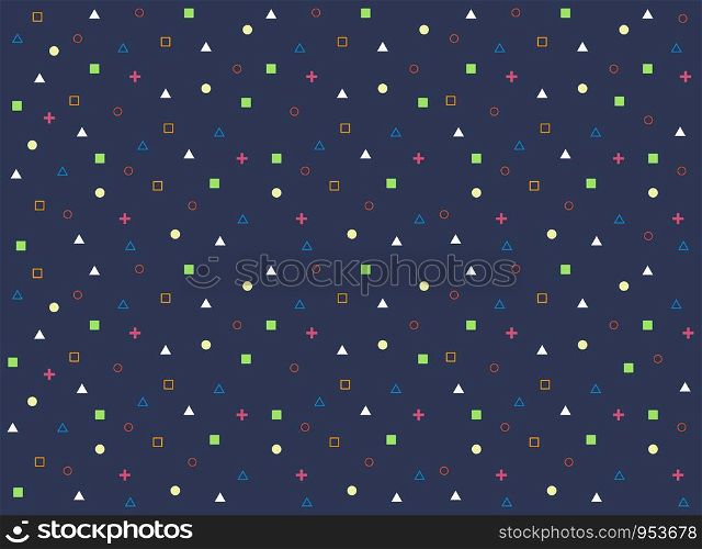 Abstract colorful pattern of geometric background, vector eps10