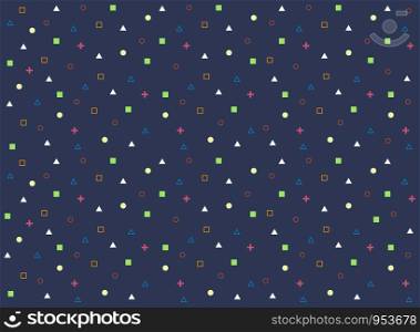 Abstract colorful pattern of geometric background, vector eps10