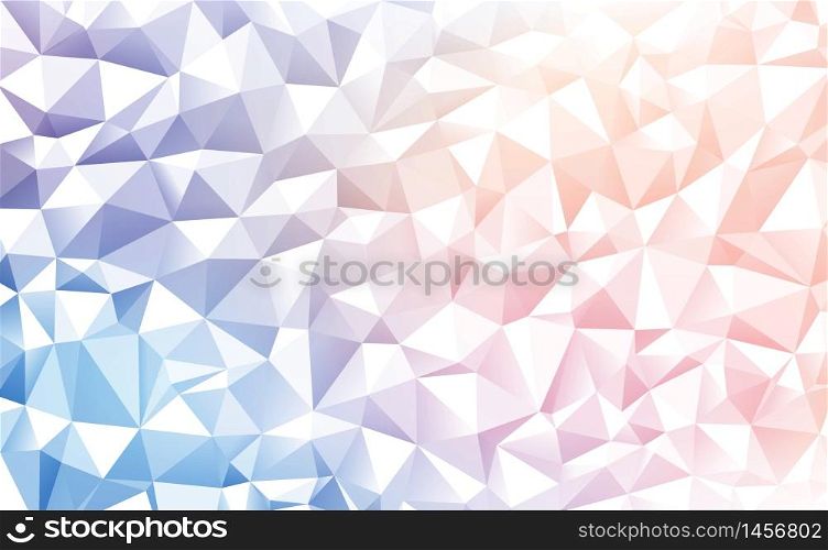 Abstract colorful polygonal background.