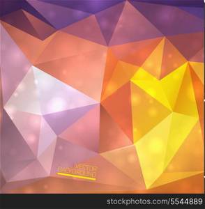 Abstract colorful polygonal background/ triangles background for your design/ Geometrical vector