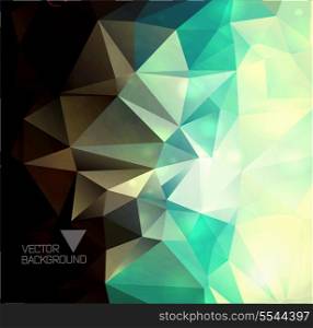 Abstract colorful polygonal background/ triangles background for your design/ Vector illustration