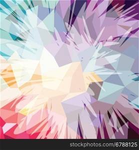 Abstract colorful triangle geometrical background. Abstract colorful triangle geometrical background vector illustration
