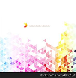 Abstract colorful triangles vector background. Illustration EPS10. Abstract colorful triangles vector background.