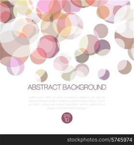 Abstract colorful vector background with circle shape.. Abstract vector background