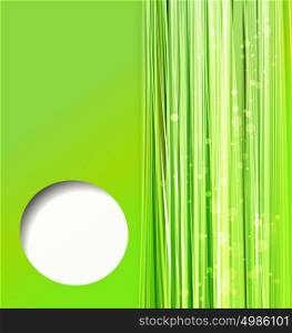 Abstract colorful vector template green background. EPS10. Abstract colorful vector green background