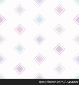Abstract colors square seamless pattern vector
