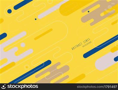 Abstract colors summer design of geometric shape artwork. Decorate for poster template decorative. illustration vector