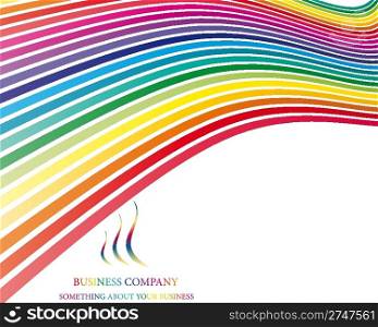 Abstract colourful business background for design use